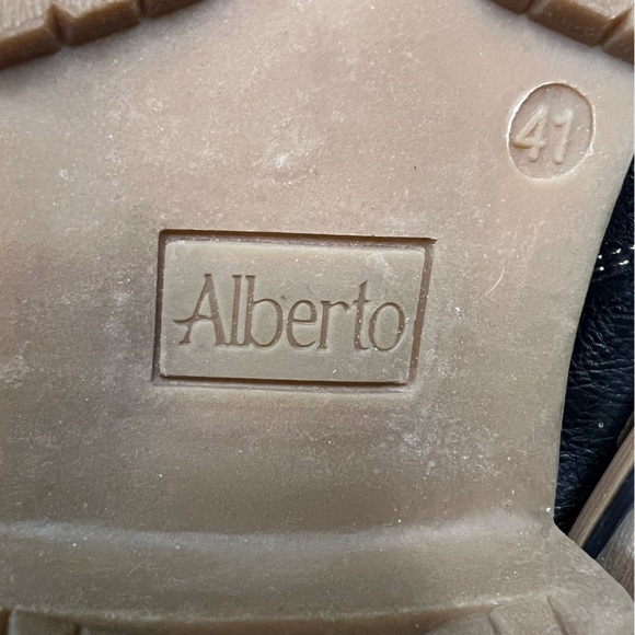 Alberto Faux Shearling Lined Lace up Boots Size 41 - Picture 9 of 14